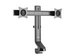 Supporto Da Tavolo Per Doppio Monitor Supporto Da Tavolo Per Computer 360° Full Motion 14Kg 17-27" Home Office"
