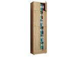 Armadio Ufficio Lona Sonoma Oak A. 240 X L. 70 X P. 39 Cm