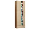 Armadio Ufficio Lona Sonoma Oak A. 200 X L. 70 X P. 39 Cm