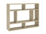 Vidaxl Scaffale A Muro Rovere Sonoma 75X16X55 Cm Materiale A Base Di Legno