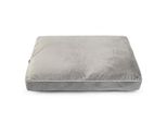 Cuscino Per Cani Con Memory Foam Per Cani Di Taglia Grande Lettino Per Cani Lavabile Suede Large Xl: 75 X 100 Cm Colore: Grigio (Velluto)
