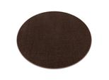 Tappeto Cerchio Eton Maro Marrone Ruota 150 Cm