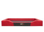 Cuscino Per Cani Cuscino Per Cani Letto Per Animali Domestici Letto Per Gatti Cestino Per Cani Posto Letto - Deluxe - 75 X 50 X 13 Cm [Dimensione: L] - Rosso