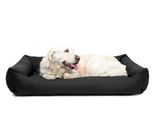 Cuscino Per Cani Lettino Per Cani Cuscino Per Cani Pontes - Eco - 82 X 60 X 16 Cm [Taglia: Xl] - Nero