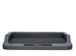 Cuscino Per Cani Cesto Per Cani Divano Per Cani Ortopedico Per Cani Da Compagnia Lavabile - Medico Standard - 75 X 50 X 15 Cm [Taglia: L] - Grigio Con Nero