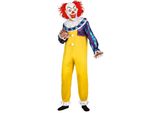 Costume Da Clown Del Film Horror Per Adulti, Colorato - L