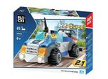 Auto Della Polizia Klocki Blocki Mypolice 2In1