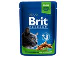 Brit Premium Meat Pouch - Gatto - Sterilizzato - Cotoletta Di Pollo - Alimento Per Gatti 100G