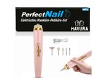 Perfectnail Set Manicure Elettrico Pedicure Fresa Unghie Lima Unghie Elettrica