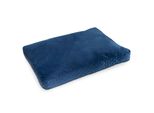 Exclusiv Letto Per Cani Cuscino In Memory Foam Per Cani Di Taglia Grande Letto Per Cani Lavabile In Pelle Scamosciata Large Xxl: 100 X 120 Cm Colore: Velluto Blu Scuro