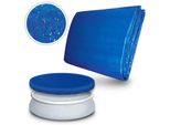 Tillvex Telo Per Piscina 457 Cm Rotondo | Copertura Per Piscina Stabile Ai Raggi Uv E Resistente Agli Strappi | Telo Solare Per Piscina