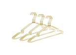 Natural Goods Berlin Gard Appendiabiti, Appendiabiti Con Asta Per Pantaloni, Girevole A 360 Gradi, Metallo, Oro, 15 Pezzi