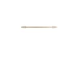 Natural Goods Berlin Gard Knic, Appendiabiti, Appendiabiti, Bianco, Asta Rotonda In Rovere 80 Cm, 2 Pezzi