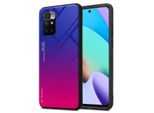 Cadorabo Custodia Per Xiaomi Redmi 10 / Redmi Note 11 4G Custodia Protettiva In Nero Custodia Per Cellulare Tpu Etui Cover Case Tempered