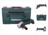 Metabo Wpb 18 Lt Bl 11-125 Smerigliatrice Angolare A Batteria 18 V 125 Mm Brushless + Metabox (613059840) - Senza Batteria, Senza Caricabatterie