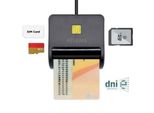 Lettore Di Schede Aisens ASCR-SN02SD-BK Nero