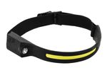 Cattara 13129 - Lampada Frontale Strip Sensor 350Lm Ricaricabile