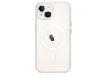Apple Mpu13Zm/A Custodia In Silicone Trasparente/Trasparente Per Iphone 14 / 15 / 13 6.1 Magsafe