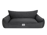 Letto Ortopedico Per Cani Joker Letto Per Cani Divano Letto Posto Letto Cesto Materasso Letto Per Animali Xxxl 132X106 Cm Antracite Velours