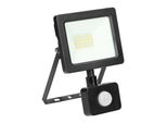 Proiettore Led Alled Con Rilevatore Di Movimento Pir 20W 4000K 1500Lm IP44 Nero