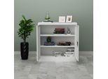 Cartella Molise 90 X 40 X 90 Cm Armadio Per Ufficio A 2 Ante Armadio In Acciaio Con 2 Ripiani Regolabili In Altezza Armadio In Metallo Con Serratura Acciaio Grigio Chiaro