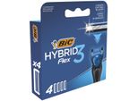 Bic Hybrid 3 Flex Ricariche Per Rasoio Da Uomo Con 3 Lame Mobili In Titanio Nano-Tech