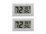 Inf Mini Igrometro / Termometro Lcd Bianco Confezione Da 2