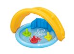 Bestway 52568 Piscina Gonfiabile Con Tettuccio, Schienale E Selezionatore 1,15 M X 89 Cm X 76 Cm