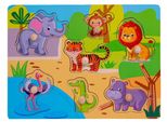 Puzzle Classici Puzzle Di Legno Safari Smily Play