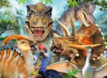 Prime 3D Puzzle Dinosauro Selfie 3D 100 Pezzi