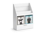 Vicco Libreria Bambini Luigi, 72 X 96.2 Cm Con Cassetto E 2 Scatole Pieghevoli Opt.3, Bianco