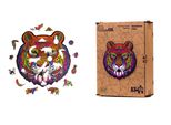 Puzzle Ecologico In Legno 126 Maestosa Tigre A3