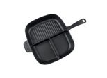 Lava Metal Trio Eco Padella Per Grigliare In Ghisa 26X30 Cm