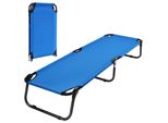 Costway Letto Da Campeggio Letto Da Campeggio Fino A 150 Kg Di Portata, Letto Pieghevole Lounger Letto Da Campeggio Lounger Letto Singolo 191X56X31Cm