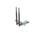 Brainzap Scheda Wlan 1800 Mbit/S Pcie Pci-Express Wifi 6 2,4/5/ Ghz Dual -Band AX1800 Scheda Di Rete Pc 802.11Ax/Ac/A/B/G/N Bluetooth 5.2