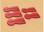 5 X Carrello Della Spesa Chip Parti In Plastica Carrello Della Spesa Rimovibile Carrello Della Spesa Rilascio Chip Carrello Della Spesa