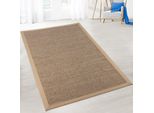 Tappeto In Sisal Supporto In Lattice Autentiche Fibre Naturali, Old Heritage, 200 X 290 Cm