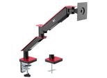 Supporto Per Monitor Da Gioco Staffa Per Monitor Da Gioco 17-35" A Doppio Braccio Per Scrivania Altezza Regolabile Inclinazione Girevole Max. 8 Kg Vesa 75X75 / 100X100"