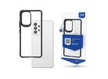 3Mk Armor Case+ Cover Per Samsung Galaxy A73 5G Copertura Posteriore Trasparente