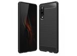Custodia Carbon Shield Tpu Per Huawei P30 - Nero KP9455