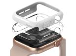 Ringke Slim Watch Case 2X Set Custodia Protettiva Per Apple Watch 4 40Mm/Watch 5 40Mm/Watch 6 40Mm/Watch Se - Bianco KP14174