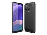 Custodia Carbon Shield Tpu Per Huawei Y9A/Nova Y9A - Nero KP19352