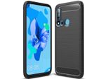 Custodia Carbon Shield Tpu Per Huawei P20 Lite 2019 - Nero KP19409