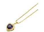 Collana ER-20884 - Oro/Viola KP20884