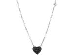Collana ZU-20687 - Argento/Nero KP20687