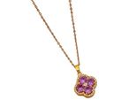 Collana NA-21761 - Oro/Viola KP21761