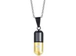 Collana PI-22812 - Nero/Oro KP22812