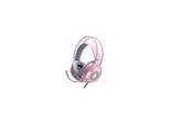 Marvo HG8936, Cuffie Con Microfono, Controllo Del Volume, Rosa, Illuminate, Jack Da 3,5 Mm + Usb