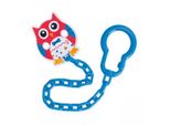 Catena Portaciuccio Canpol Babies - Gufo Blu/Rosso