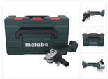 Metabo W 18 L Bl 9-125 Smerigliatrice Angolare A Batteria 18 V 125 Mm Brushless + Metabox (602374840) - Senza Batteria, Senza Caricabatterie